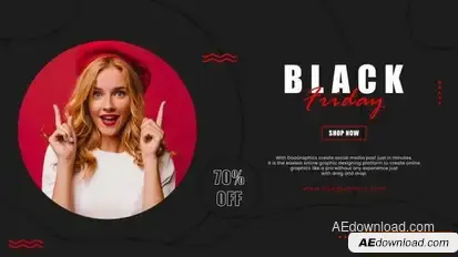 Videohive Black Friday Sale Slideshow Promo Openers template preview