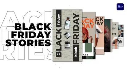 Black Friday Stories Elements template preview