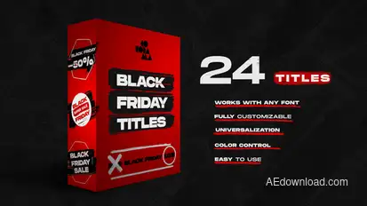 Black Friday Titles Titles template preview