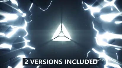 Black Light Logo Logo Stings template preview