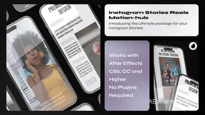 Black White Instagram Stories Product Promo template preview