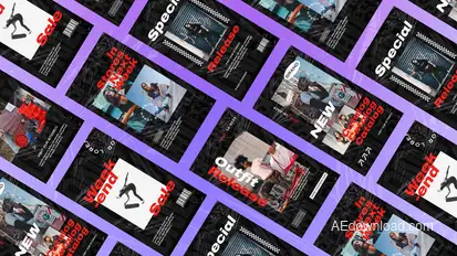Blanced Streetwear Reels & Stories Product Promo template preview