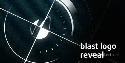 Blast Logo Reveal Logo Stings template preview
