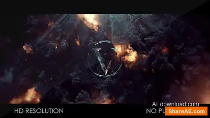 Blockbuster Intro Logo Stings template preview