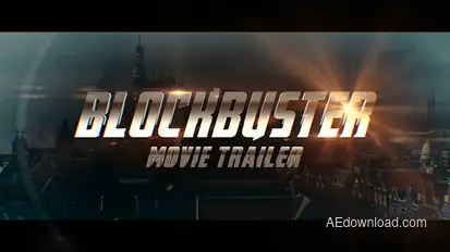 Blockbuster Movie Trailer Openers template preview