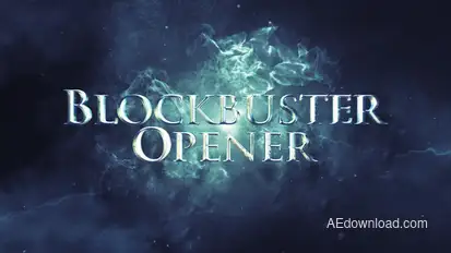 Blockbuster Opener Video Displays template preview