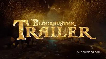 Blockbuster Trailer 20 Journey Titles template preview