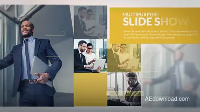 Blocks 2 Slideshow Video Displays template preview