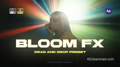 Bloom Overlay Elements template preview