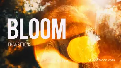 Bloom Transitions for After Effects Elements template preview