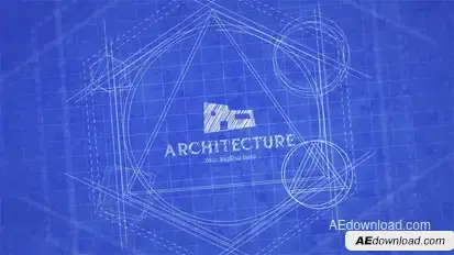 Blueprint Logo Reveal Logo Stings template preview