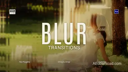 Blur Transitions Elements template preview
