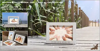 Boardwalk Slideshow Video Displays template preview