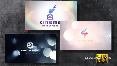 Bokeh Logo Revealers V1 Logo Stings template preview