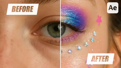 Bold Before and After Elements template preview