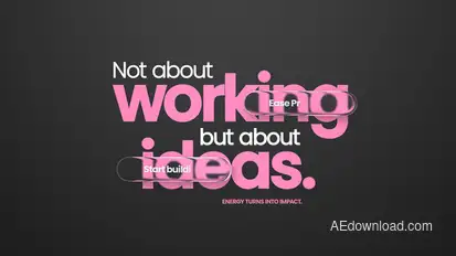 Bold Glass Box Titles Titles template preview