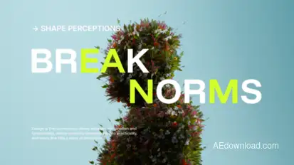 Bold Minimalistic Titles Titles template preview