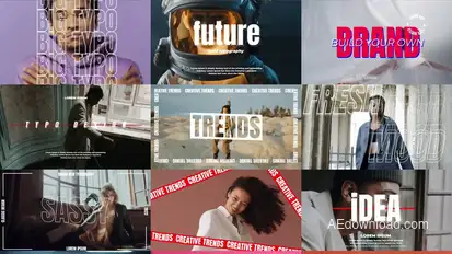 Bold Title Pack Titles template preview