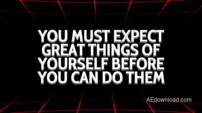 Bold Titles Titles template preview