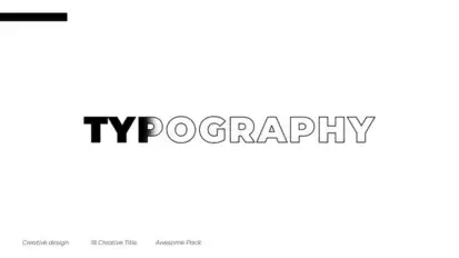 Bold Titles | After Effects Titles template preview