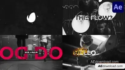 Videohive Bold Typography for After Effects Openers template preview