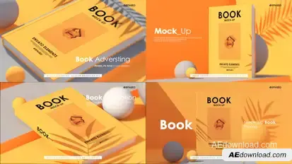 Book Advertising Mockup Ver 0.1 Product Promo template preview