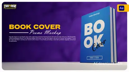 Book Cover Promo Mockup Product Promo template preview