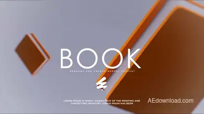 Book Logo Product Promo template preview