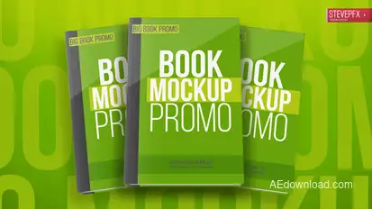 Book Mockup Promo Opener Product Promo template preview