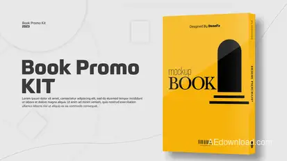 Book Promo Kit Product Promo template preview