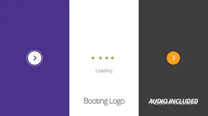 Booting Logo Reveal Logo Stings template preview