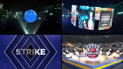 Bowling Bumper 2 Logo Stings template preview