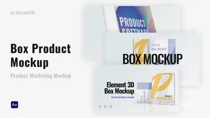 Box Mockup -  Product Mock-up Product Promo template preview