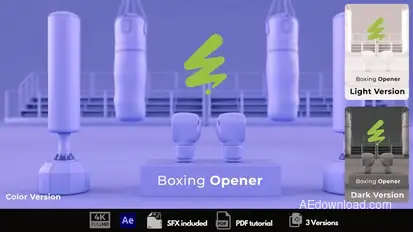 Boxing Opene Openers template preview