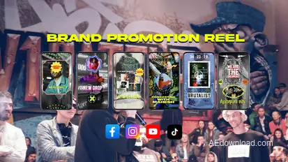 Brand Promotion Reel Product Promo template preview