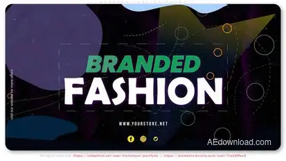 Branded Fashion Promo Product Promo template preview