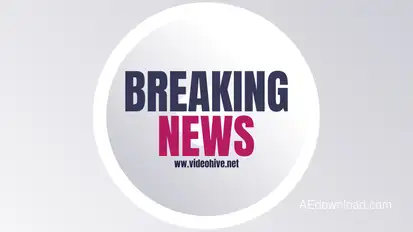 Breaking News broadcast-packages template preview