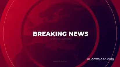 Breaking News broadcast-packages template preview