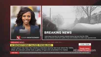 Breaking News Graphics - Mega Package 4K broadcast-packages template preview