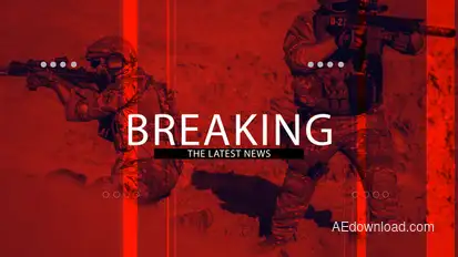 Breaking News Intro 3 broadcast-packages template preview