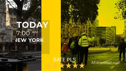 Breaking News Intro broadcast-packages template preview