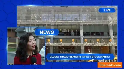 Videohive Breaking News: Latest Updates and Top Stories Elements template preview