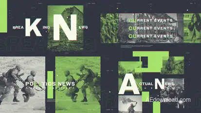 Breaking News Opener broadcast-packages template preview