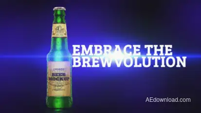 Brewmaster Beer Ad Product Promo template preview