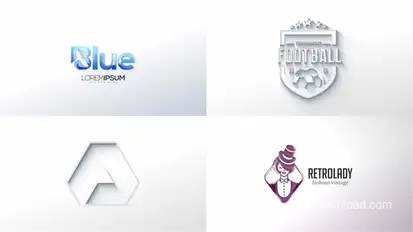 Bright Logo Opener Logo Stings template preview