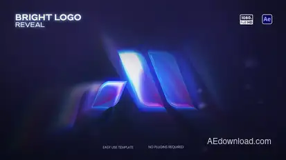 Bright Logo Reveal Logo Stings template preview