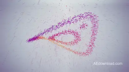 Bright Particle Logo Logo Stings template preview