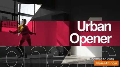 Bright Urban Opener | After Effects Openers template preview