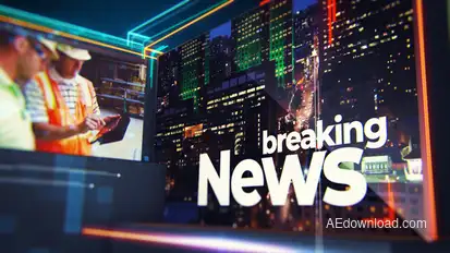 Broadcast Design News Package broadcast-packages template preview