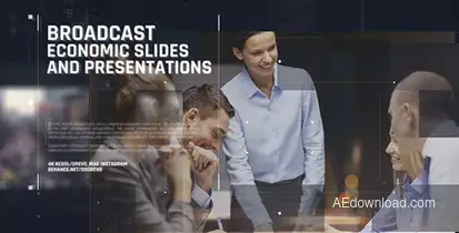 Broadcast Economic Slides/ Business Promo/ Event Promo/ Motivation/ Political News/ Corp Conference Video Displays template preview